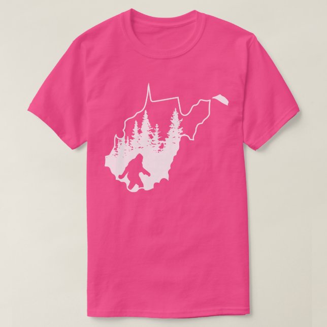 Camiseta West Virginia Gift (Frente do Design)