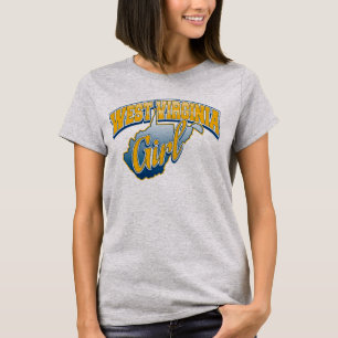 Camiseta West Virginia Girl