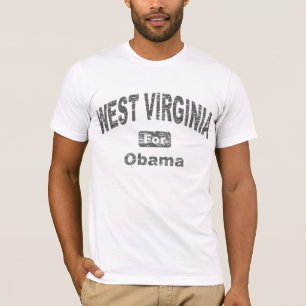 Camiseta West Virginia para Barack Obama