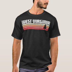 Camiseta West Virginia Retro Style Vintage 70s 80s 90s Gif