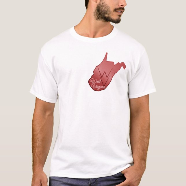 Camiseta West Virginia Tshirt V04 (Frente)