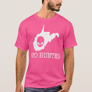 Camiseta West Virginia Ufo Hunter