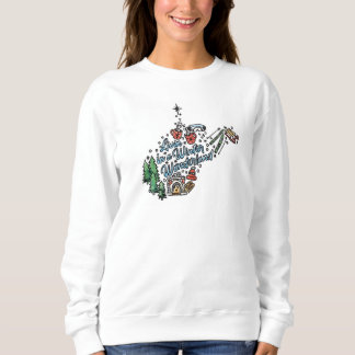 Camiseta West Virginia Winter Wonderland Sweet