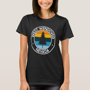 Camiseta West Wendover Nevada NV USA City Pride Retro Sunse