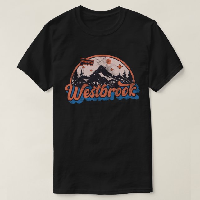 Camiseta Westbrook, Connecticut (Frente do Design)