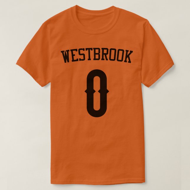 Camiseta Westbrook OKC 1 (Frente do Design)