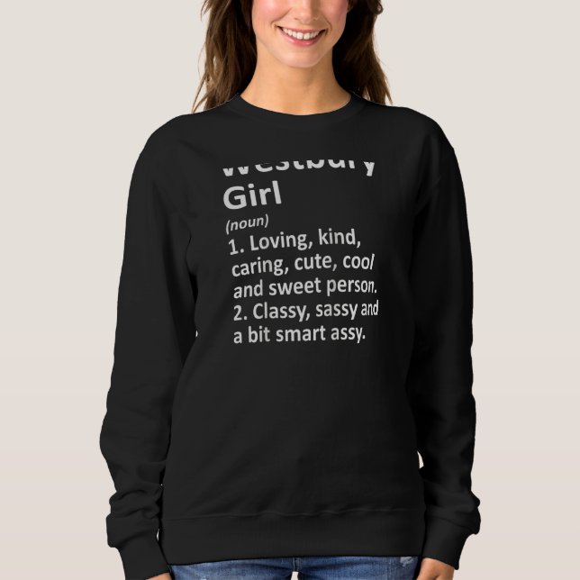 Camiseta Westbury Girl Ny New York Funny City Home Roots Ra (Frente)