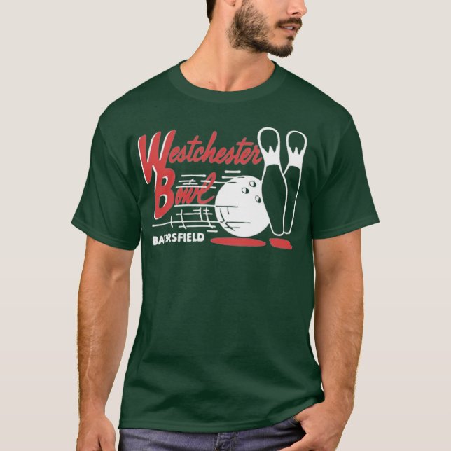 Camiseta Westchester Bowl - Bakersfield, CA - Vintage Bowli (Frente)