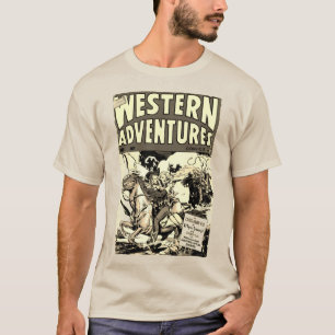 Camiseta Western Adventures Classic História em quadrinhos