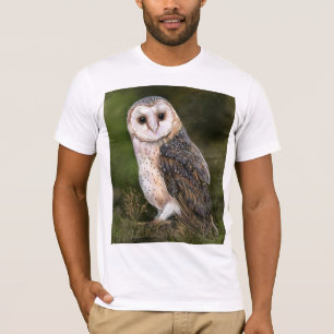 Camiseta Western Barn Owl - Migre Watercolor Painting -