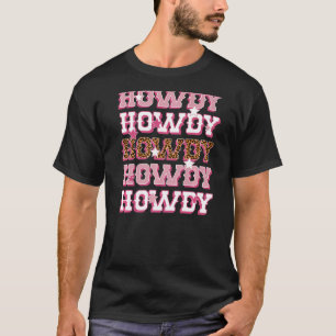Camiseta Western Country Cowgirl Rodeo Horse Girl Howdy Cac