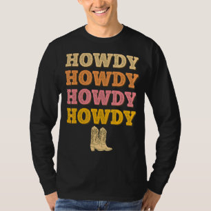 Camiseta Western Country Southern Girl Vintage Howdy Rodeo