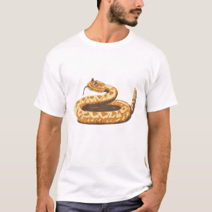 Camiseta Western Diamondback Rattlesnake Enrolou Arte WPA