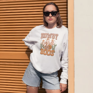 Camiseta Western Halloween "Howdy Boos" Fantasma Cowboy Hat