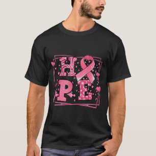 Camiseta Western Hope - câncer da mama - fitas cor-de-rosa 