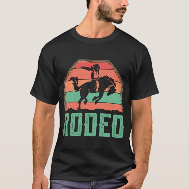 Camiseta Western Horse Riding Rodeo Rider Cowboy friend (Frente)