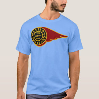Camiseta Western Maryland Scenic Railroad TShirt 1