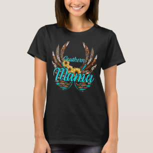 Camiseta Western Southern Mama Angel Wings
