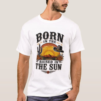 Camiseta Western Sunest Boen In The Sun