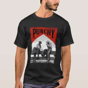 Camiseta Western Texas Cow Horse Rodeo Punchy Cow Erds