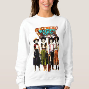 Camiseta Western Vintage Cowgirl Rodeo Queen