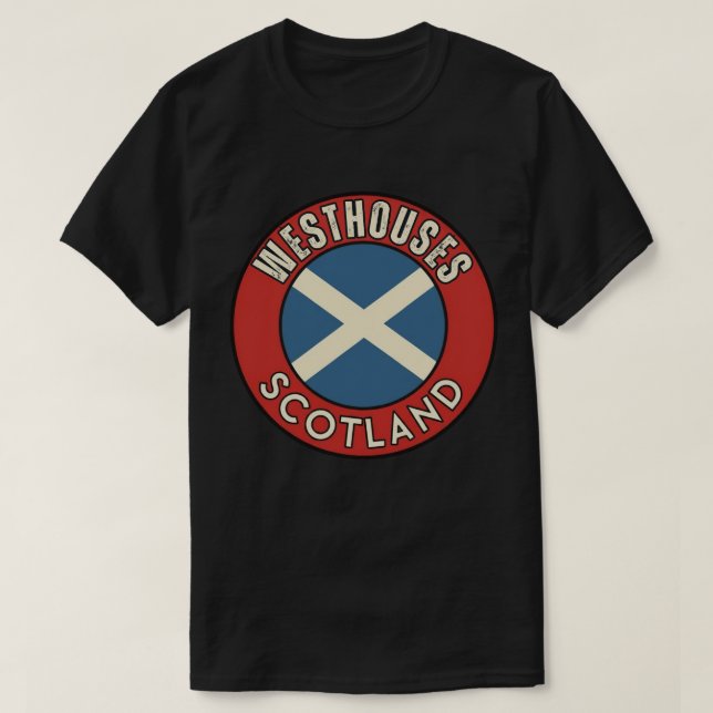 Camiseta Westhouses, Escócia (Frente do Design)