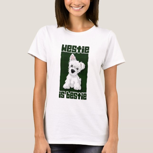 Camiseta Westie é Bestie (Frente)