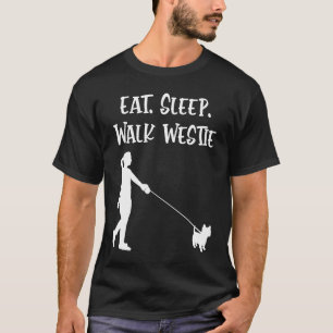 Camiseta Westie Gifts Men Mulheres no Oeste do Terrier 2
