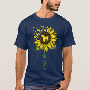 Camiseta Westie Mamãe Sunflower West Highland Terrier Gifts