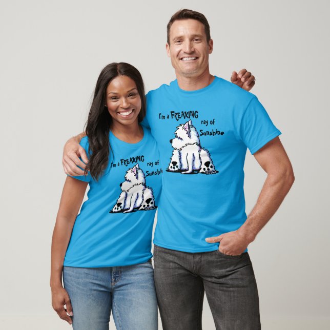 Camiseta Westie Ray of Sunshine (Unissex)