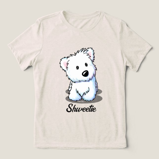 Camiseta Westie Shweetie (Design frontal)