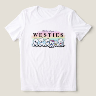 Camiseta Westies KiniArt