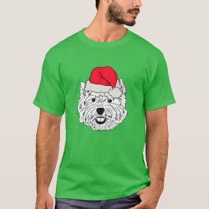 Camiseta Westin Natal Engraçado Dons do Cachorro de Anivers