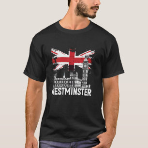 Camiseta Westminster + Bandeira Britânica