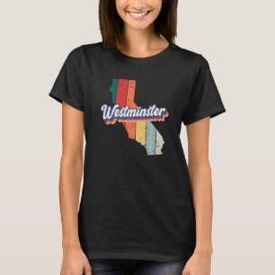 Camiseta Westminster City Retro Vintage Hometown Califórnia