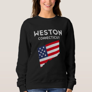 Camiseta Weston Connecticut EUA Estado América Viagem Conne