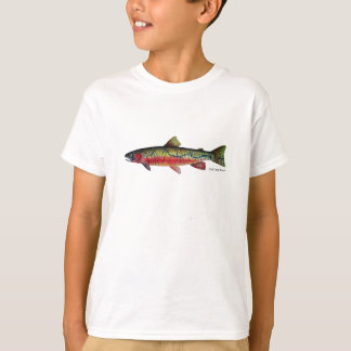 Camiseta Westslope Cutthroat Trout; Crianças Tee
