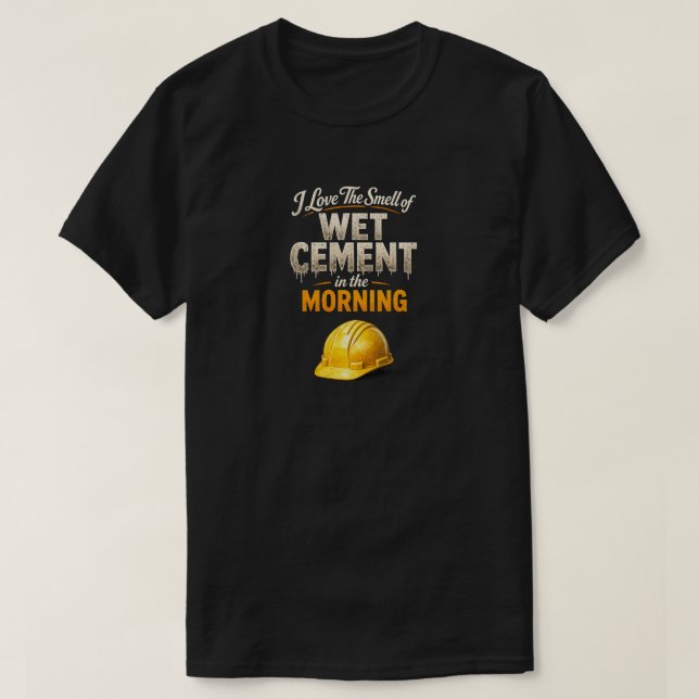 Camiseta "Wet Cement" (1) (Frente do Design)