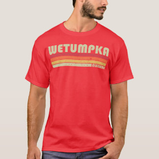 Camiseta Wetumpka Al Alabama Casa Raízes da Cidade 70S 80S