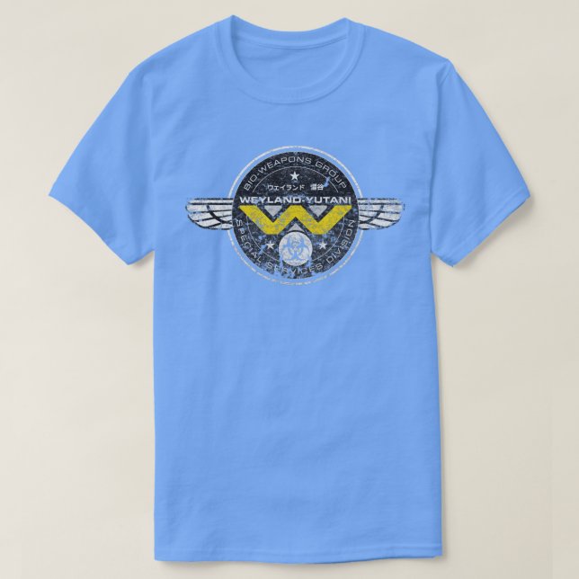 Camiseta Weyland Yutani (Frente do Design)