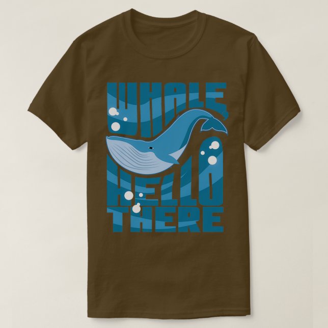 Camiseta Whale Hello Ali 26 (Frente do Design)