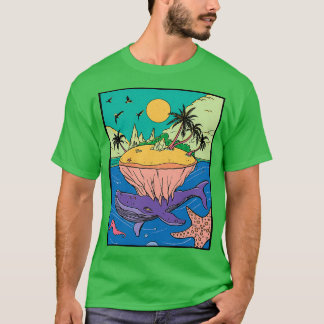 Camiseta Whale Island Fantasy
