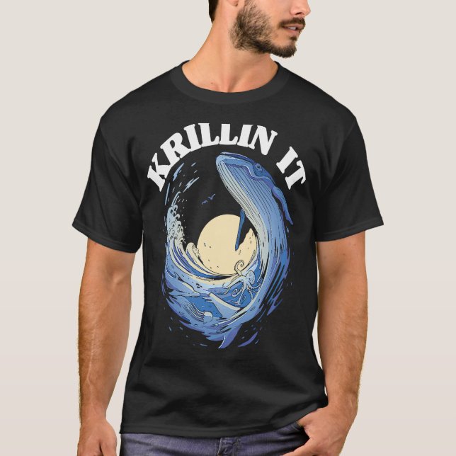 Camiseta Whale Watcher Krillin It (Frente)