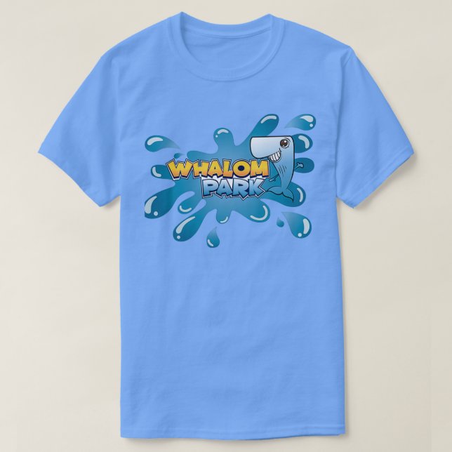 Camiseta Whalom Park - Baleia Divertida (Frente do Design)