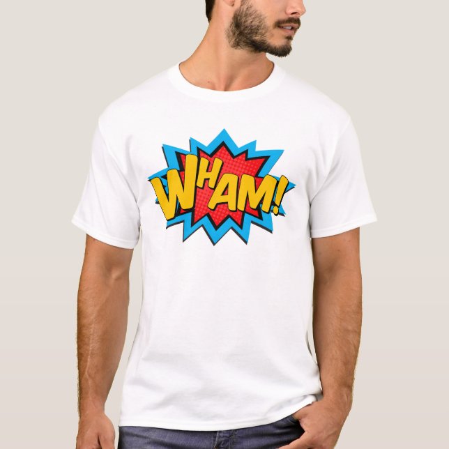 CAMISETA WHAM RETRO T SHIRT (Frente)