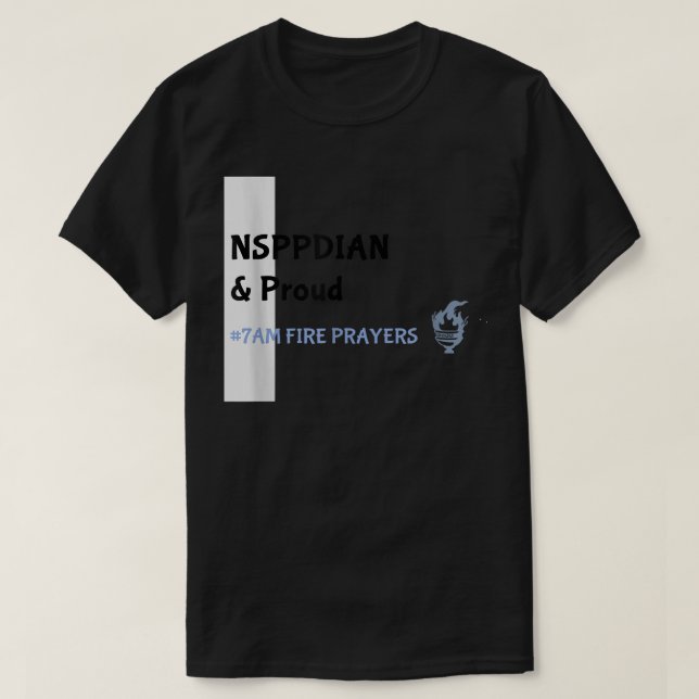 Camiseta What God cannot do does not exist NSPPD Prayer  (Frente do Design)