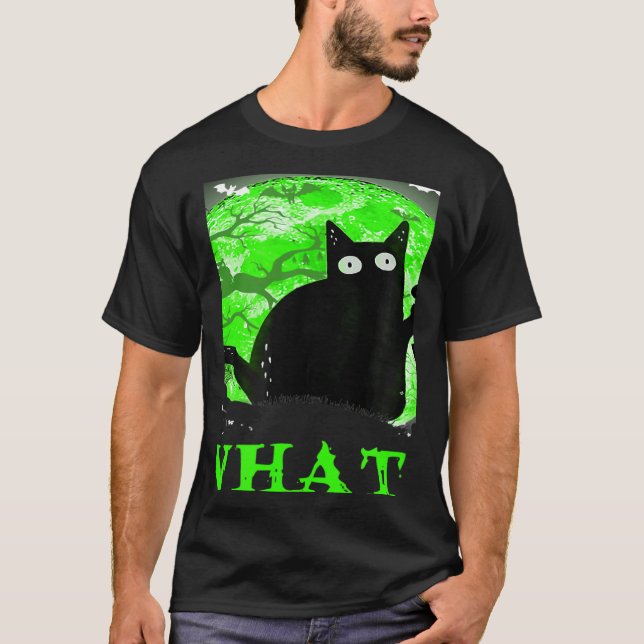Camiseta What Murderous Cat Holding Knife Halloween Costume (Frente)