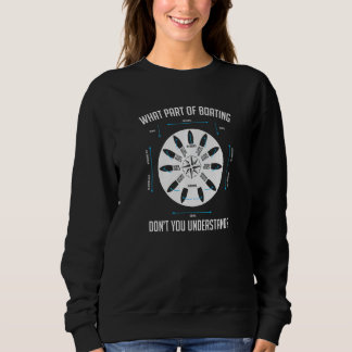 Camiseta What Part Of Boating Don't You Understand Sailing 