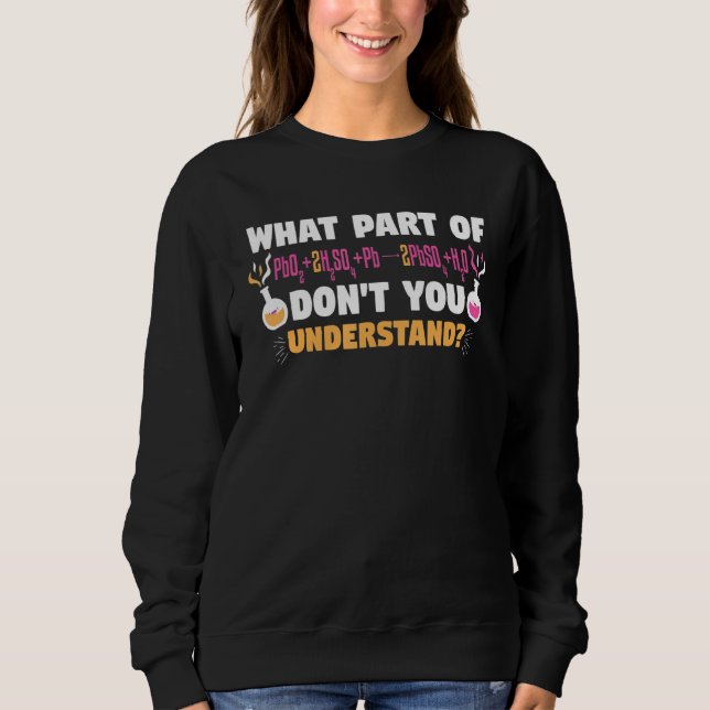 Camiseta What Part Of Dont You Understand Reaction Scientis (Frente)