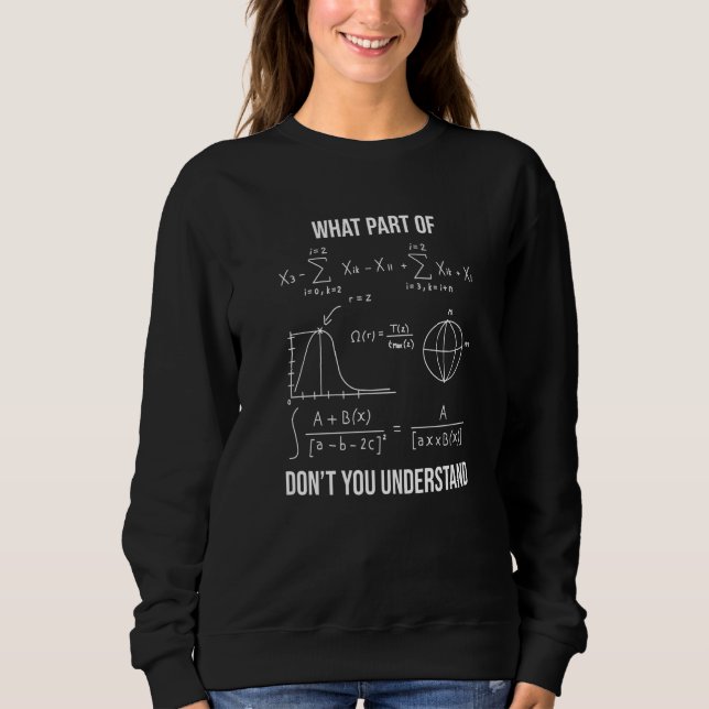Camiseta What Part Of  Mechanical Engineer Mathematician (Frente)